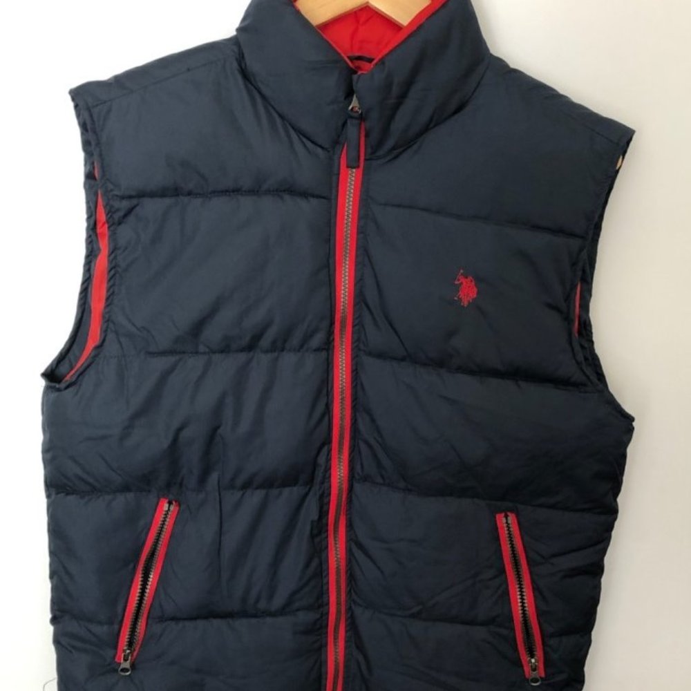 US POLO ASSN. Men's Light Puffer Layering Vest-NWT